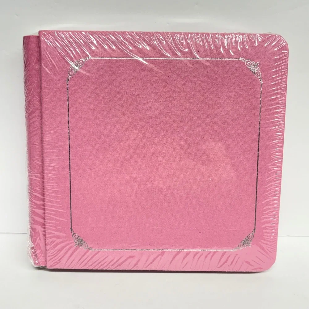 Creative Memories Small Pink Scrapbook with Pages 7x7 New